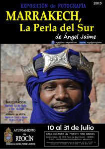 carttel exposicion de angel jaime