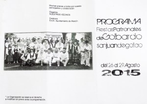programa de fiestas patronales de San Juan Degollao 2