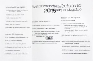 programa fiestas patronales de San Juan Degollao 1