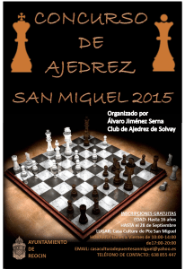 cartel ajedrez