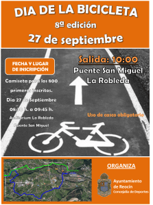 cartel dia de la bici