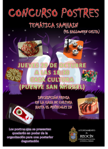Concurso postres samhain