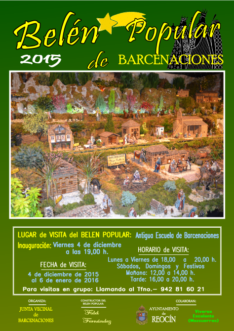 cartel  belEn popular FINAL de barcenaciones 2015