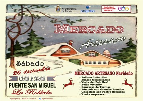 CARTEL MDO VINAGE NAVIDAD REOCÍN APAISADO PROGRAMACIÓN