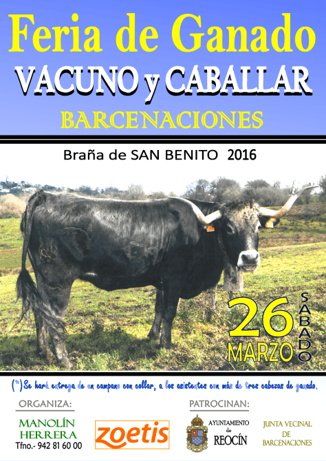 CARTEL FERIA DE GANADO BARCENACIONES 2016final