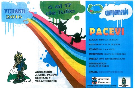 campamento pacevi 2016