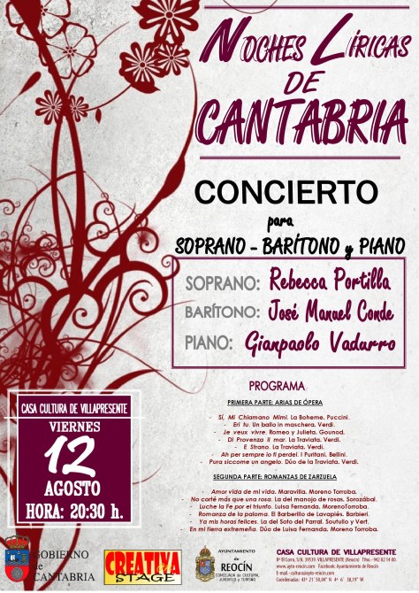 cartel final noches liricas