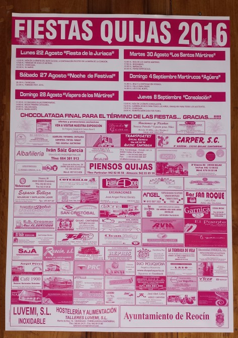 FIESTAS DE QUIJAS 2016