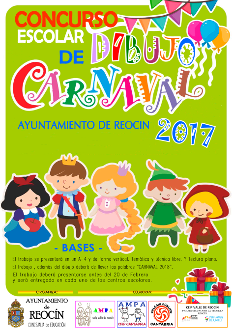 cartel-concurso-escolar-de-dibujo-de-carnaval-2017
