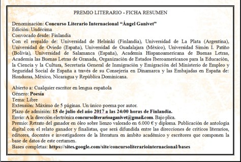 Concurso Ganivet_ Ficha Resumen Bases 2017