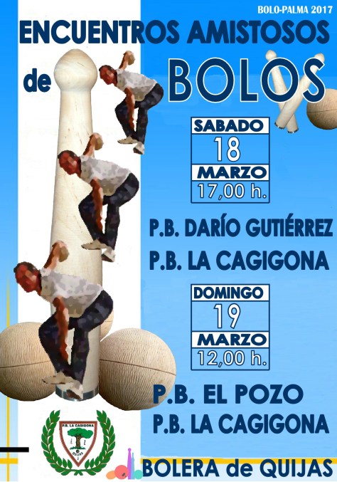ENCUENTRO AMISTOSO DE BOLOS MARZO2017