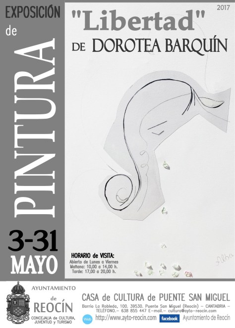 cartel expo de pintura 3-31 de mayo 2017