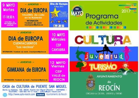 PROGRAMACION CULTURAL MAYO20172