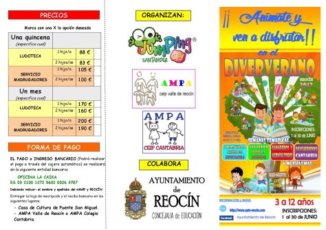 TRIPTICO REOCINdiververano20172