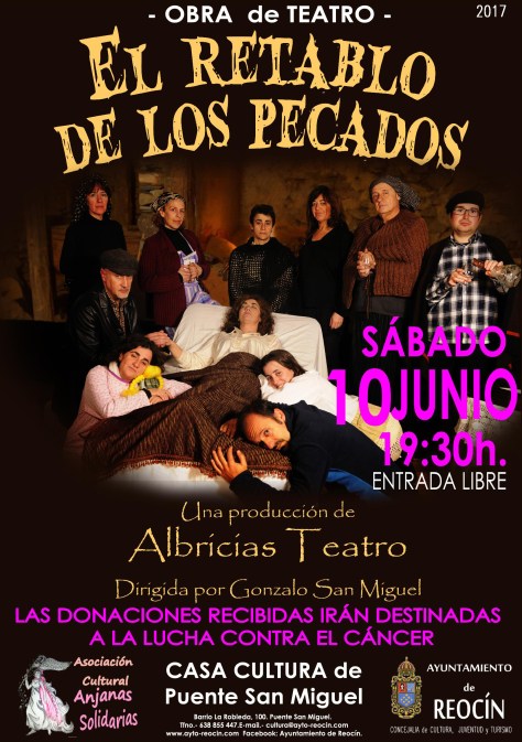 OBRA TEATRAL EL RETABLO DE LOS PECADOS
