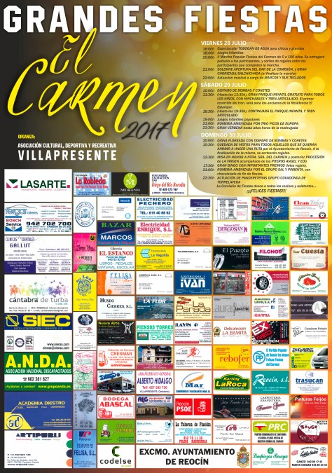 Cartel El Carmen 2017 (2)