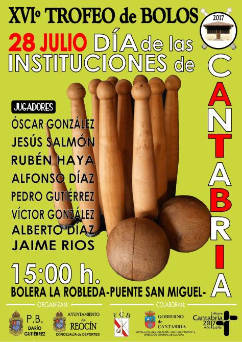 TROFEO de bolos dia de las instituciones 17