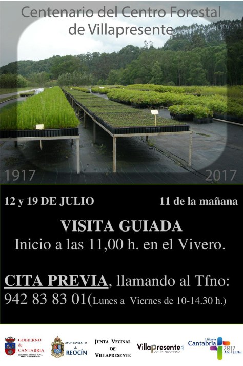 visitas viveros 12 y 19 de julio