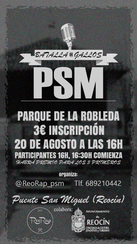 Cartel PSM Robleda Battle (1)