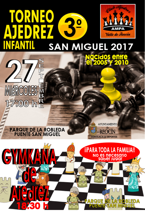 cartel ajedrez 2017