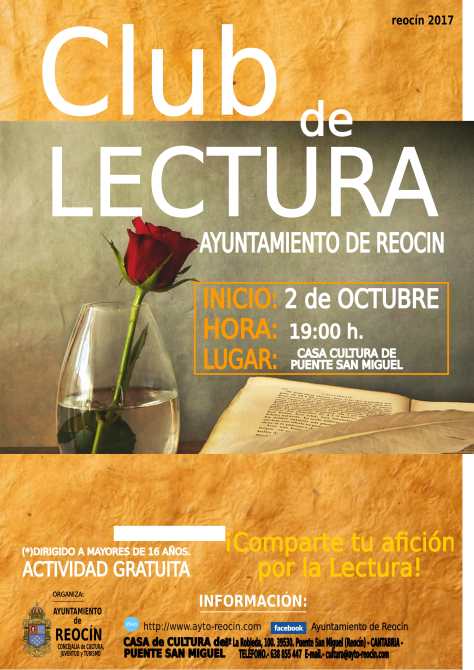 CARTEL CLUB DE LECTURA 2017-1