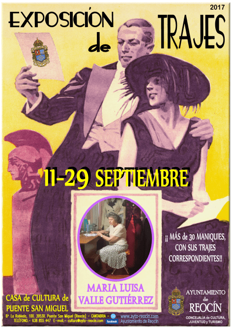 CARTEL EXPO TRAJES