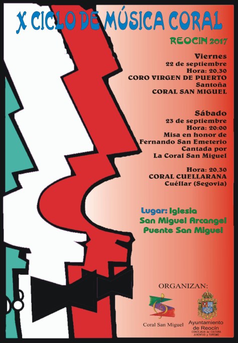 CARTEL Xº CICLO CORAL SAN MIGUEL 2017