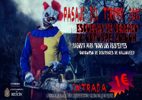 CARTEL HALLOWEIN CERRAZO2017