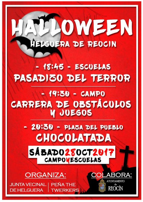 CARTEL HALLOWEIN HELGUERA 2017