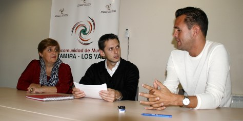 Carmen Terán Mario Iglesias y Alberto Marchante
