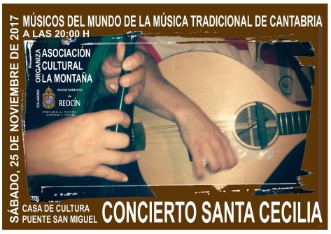 CARTEL CONCIERTO SANTA CECILIA 25NOV17