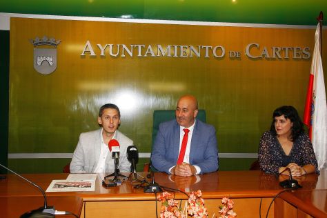 Mario Iglesias, Agustín Molleda y Lorena Cueto - Presentación campaña Mancomunados por la Igualdad y Contra la Violencia de Género