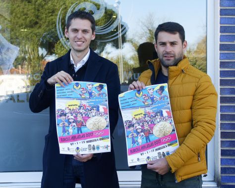 Mario Iglesias y Eduardo Zunzunegui, Eurolimpiadas 2017