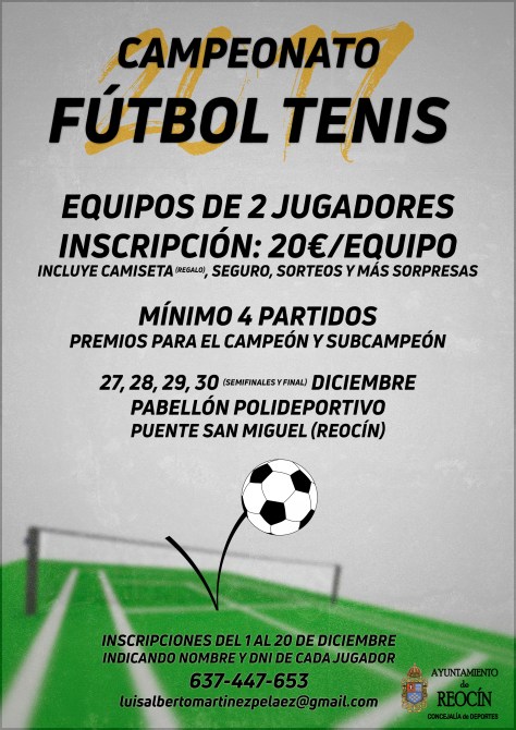 Campeonato Fútbol Tenis con logo