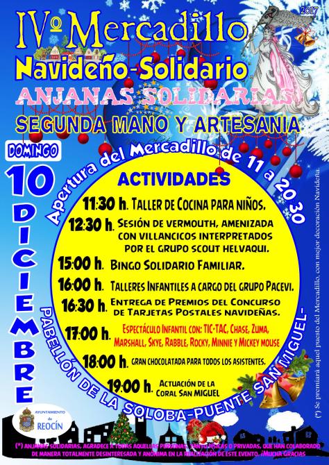 cartelmercadillo solidario anjanas solidarias 2017