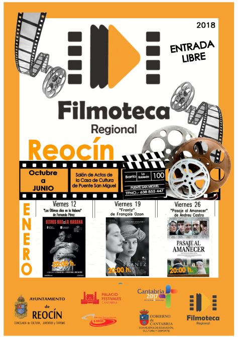 CARTEL PROYECCIÓN FILMOTECA ENERO 2018