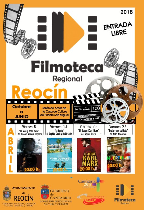 CARTEL PROYECCIÓN FILMOTECA ABRIL 2018