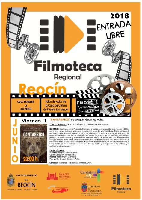 CARTEL PROYECCIÓN FILMOTECA JUNIO 2018