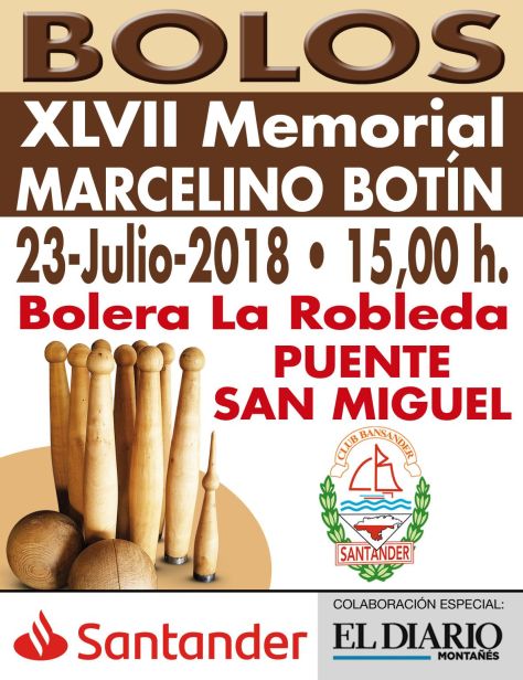 BOLOS MEMORIAL BOTIN 2018