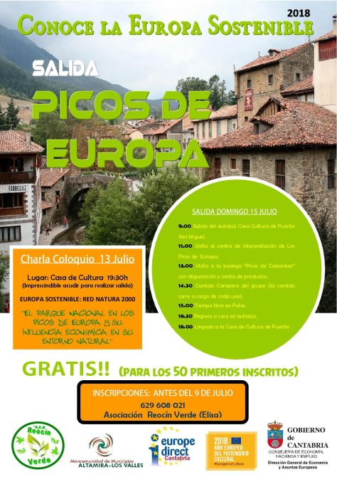 Cartel - Salida Picos de Europa