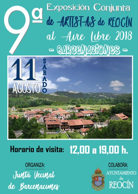 CARTEL 9ª EXPOSICION ARTISTAS DE rEOCÍN 2018