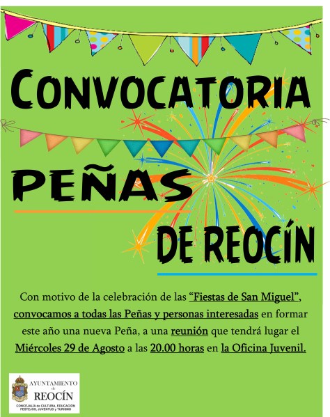 Microsoft Word - CARTEL CONVOCATORIA PEÑAS 2018