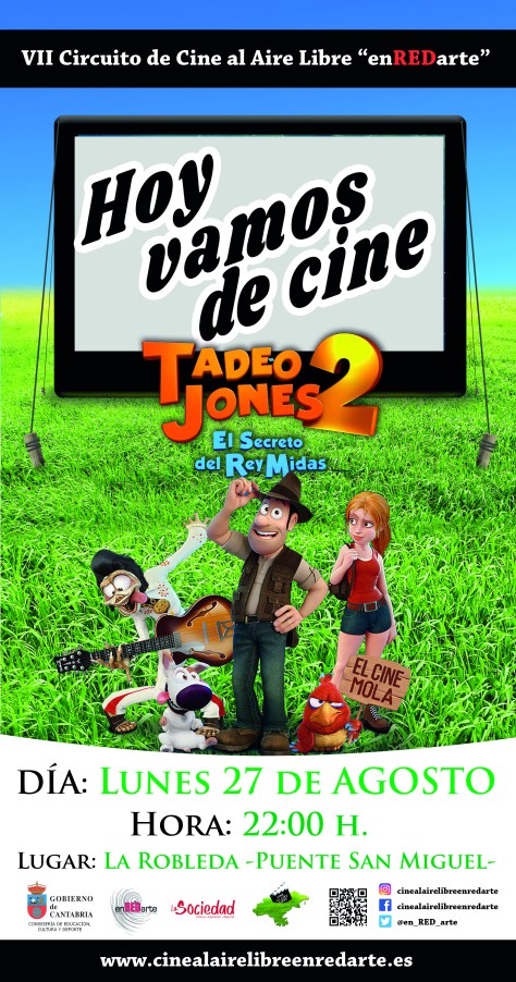 cartel definitivo cine de verano 2018 TADEO final