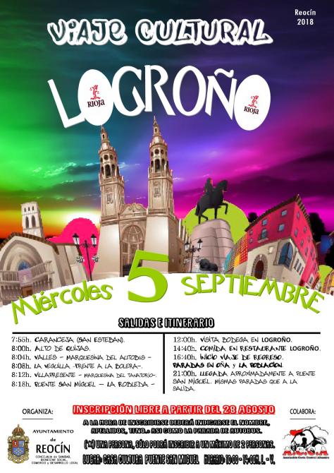 CARTEL VIAJE CULTURAL 5 SEPT 2018
