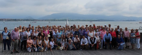 Foto grupal excursión Santander