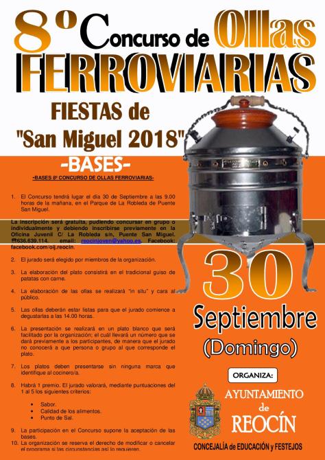 cartel concurso de ollas ferroviarias 2018