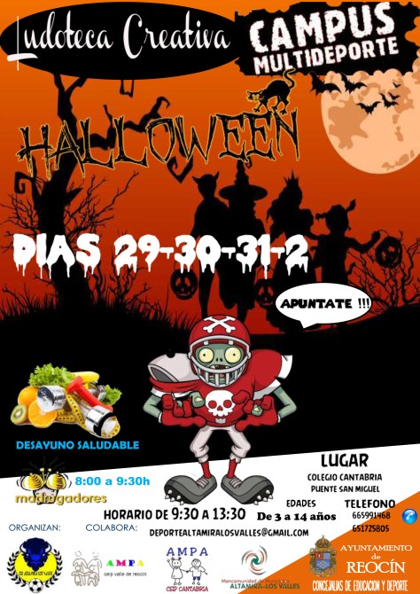 CARTEL HALLOWEN ALTERNATIVA 2018