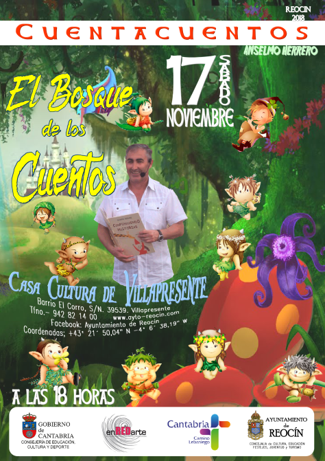 cartel cuentacuentos anselmo