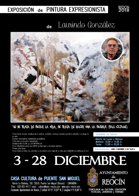 cartel expo laurindo 3-28DIC 18