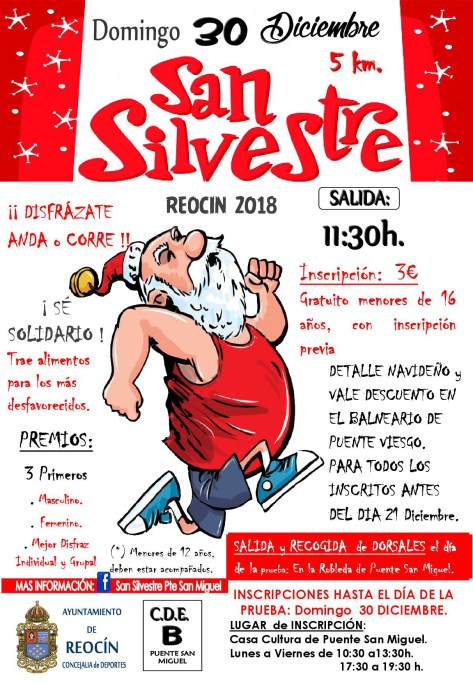 CARTEL BUENO SAN SILVESTRE 2018